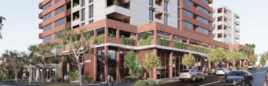 Developer now proposes $80m apartment shop top project