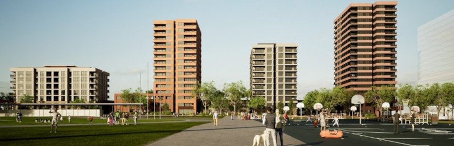 Authorities approve four towers containing hundreds of social homes